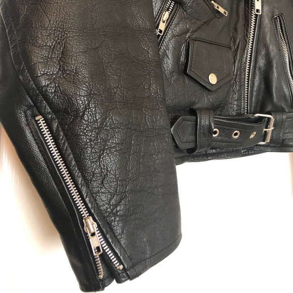 100% REAL Leather jacket - Picture 4 of 6